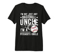 Mens Im Baseball Pitcher Uncle T-Shirt - Minimalist Print for Adults - T-Shirt, Sweatshirt, Hoodie