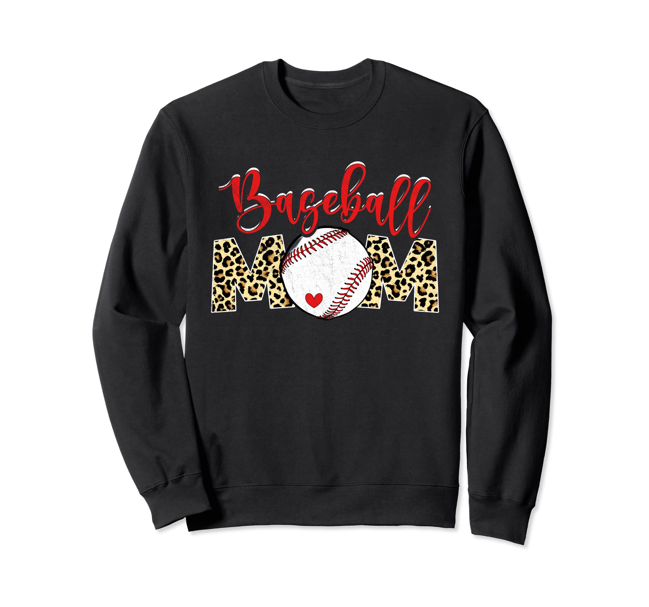Sport Mom Leopard Mothers Day Sweatshirt - Graphic Print for Adults - T-Shirt, Sweatshirt, Hoodie