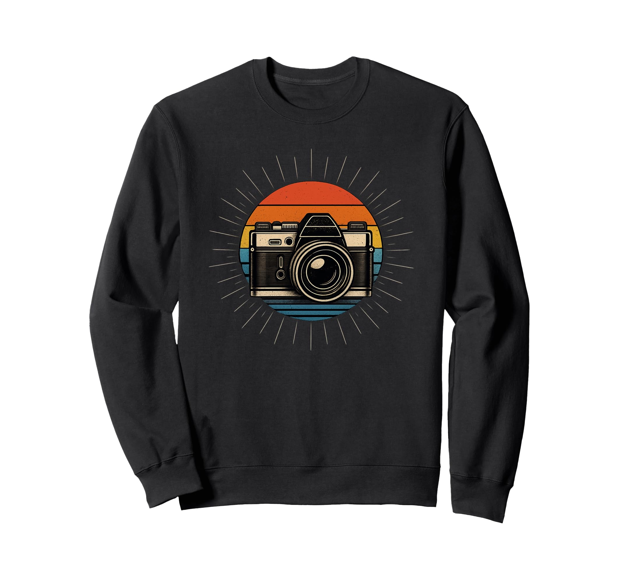 Camera Photography Aesthetic Sweatshirt - Casual Everyday Wear Men Women - T-Shirt, Sweatshirt, Hoodie
