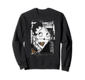 Betty Boop Distressed Punk Rock Stamp Sweatshirt - Graphic Print Men Women - T-Shirt, Sweatshirt, Hoodie