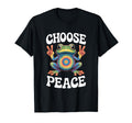 Choose Peace Tie Dye Psychedelic Frog T-Shirt - Aesthetic Graphic Unisex - T-Shirt, Sweatshirt, Hoodie
