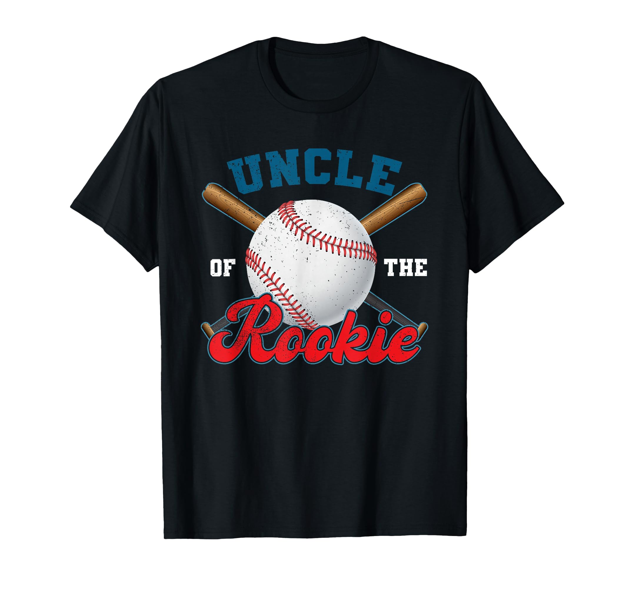 Uncle Rookie Year 1St Birthday Baseball T-Shirt - Trendy Graphic Men Women - T-Shirt, Sweatshirt, Hoodie