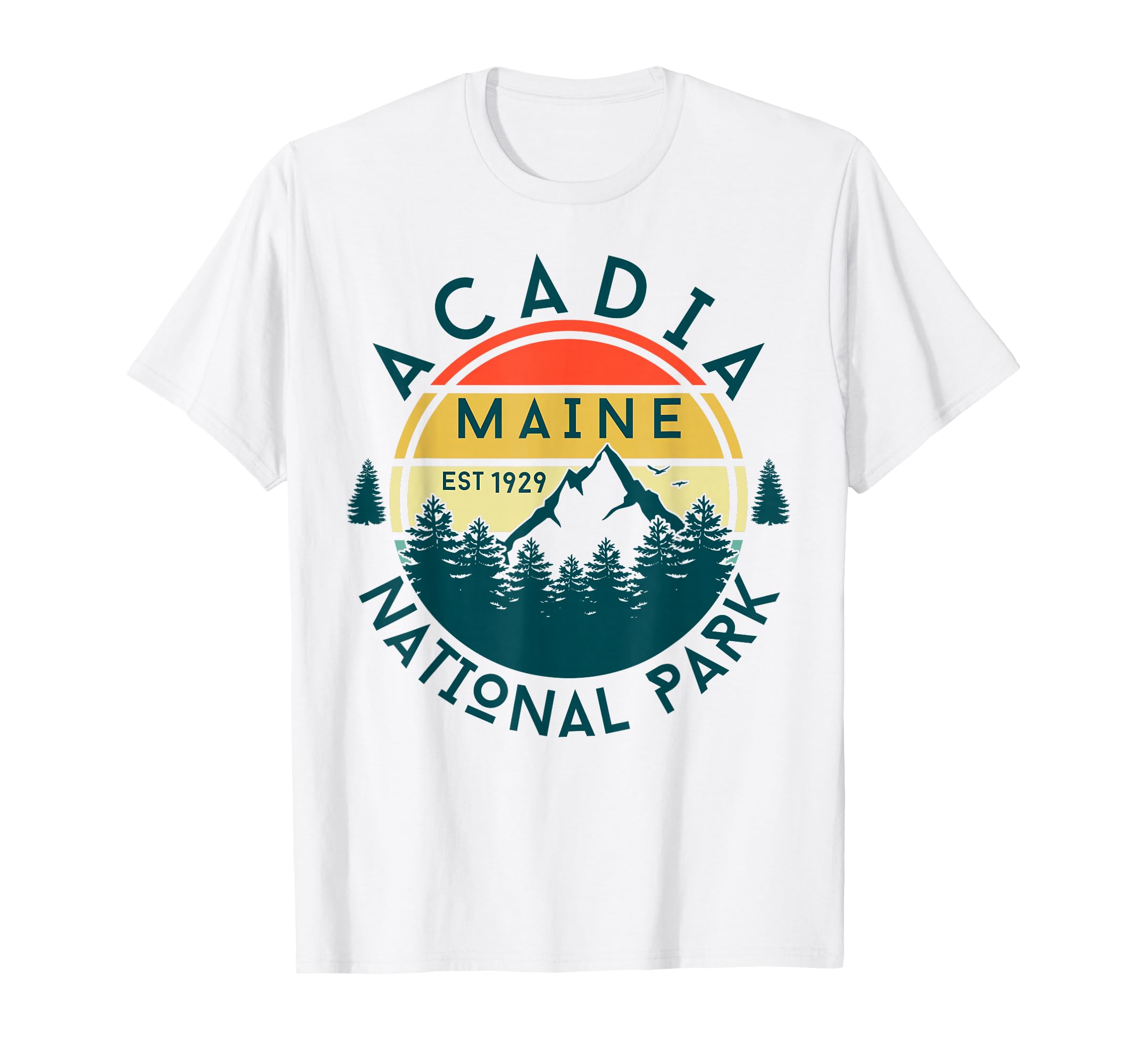 Acadia National Park Maine Hiking T-Shirt - Graphic Print for Adults - T-Shirt, Sweatshirt, Hoodie
