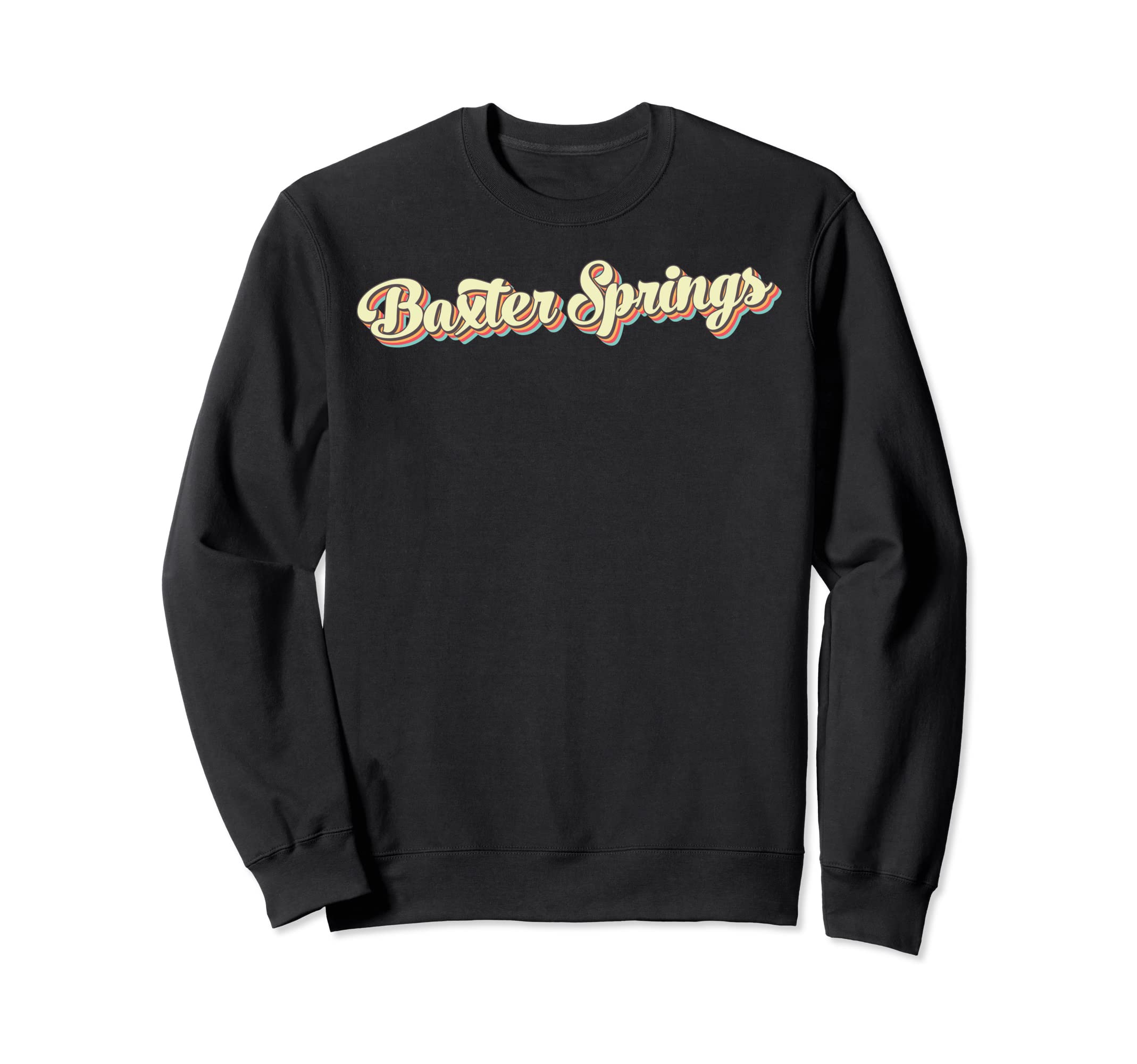 Baxter Springs Art Baseball Font Sweatshirt - Custom Art Print Unisex - T-Shirt, Sweatshirt, Hoodie