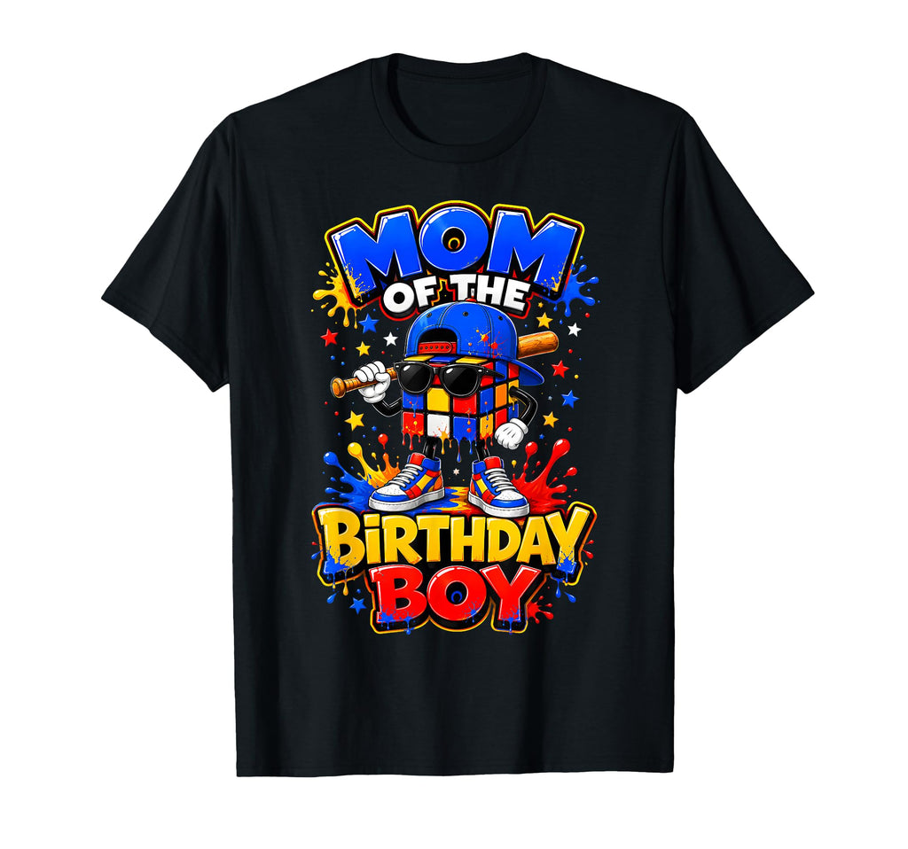 Mom Birthday Baseball Ice Cream Drip T-Shirt - Unique Graphic Men Women - T-Shirt, Sweatshirt, Hoodie