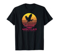 Montclair Virginia Distressed Sunset T-Shirt - Graphic Print Men Women - T-Shirt, Sweatshirt, Hoodie