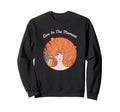 Live Moment Hippie Boho Illustration Sweatshirt - Graphic Print for Adults - T-Shirt, Sweatshirt, Hoodie