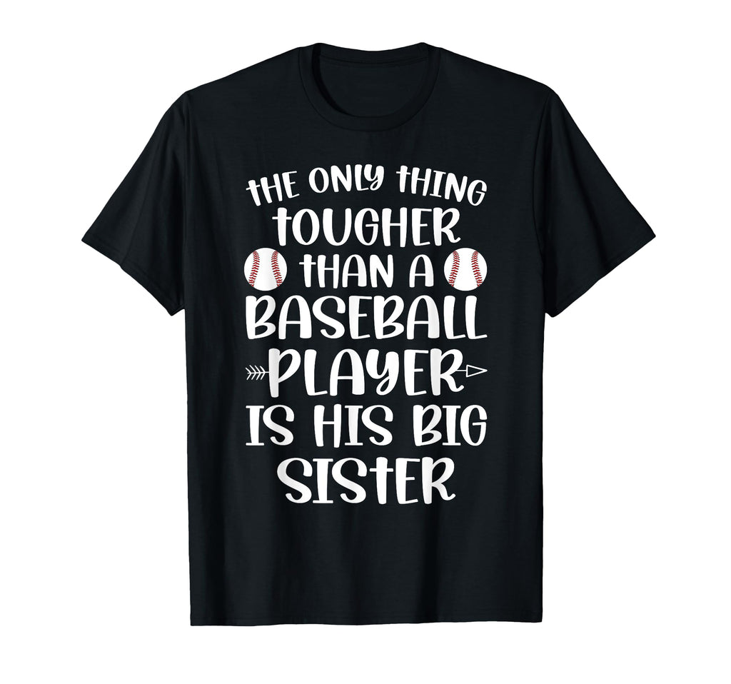 Big Sister Baseball Sister Baseball T-Shirt - Trendy Graphic Men Women - T-Shirt, Sweatshirt, Hoodie