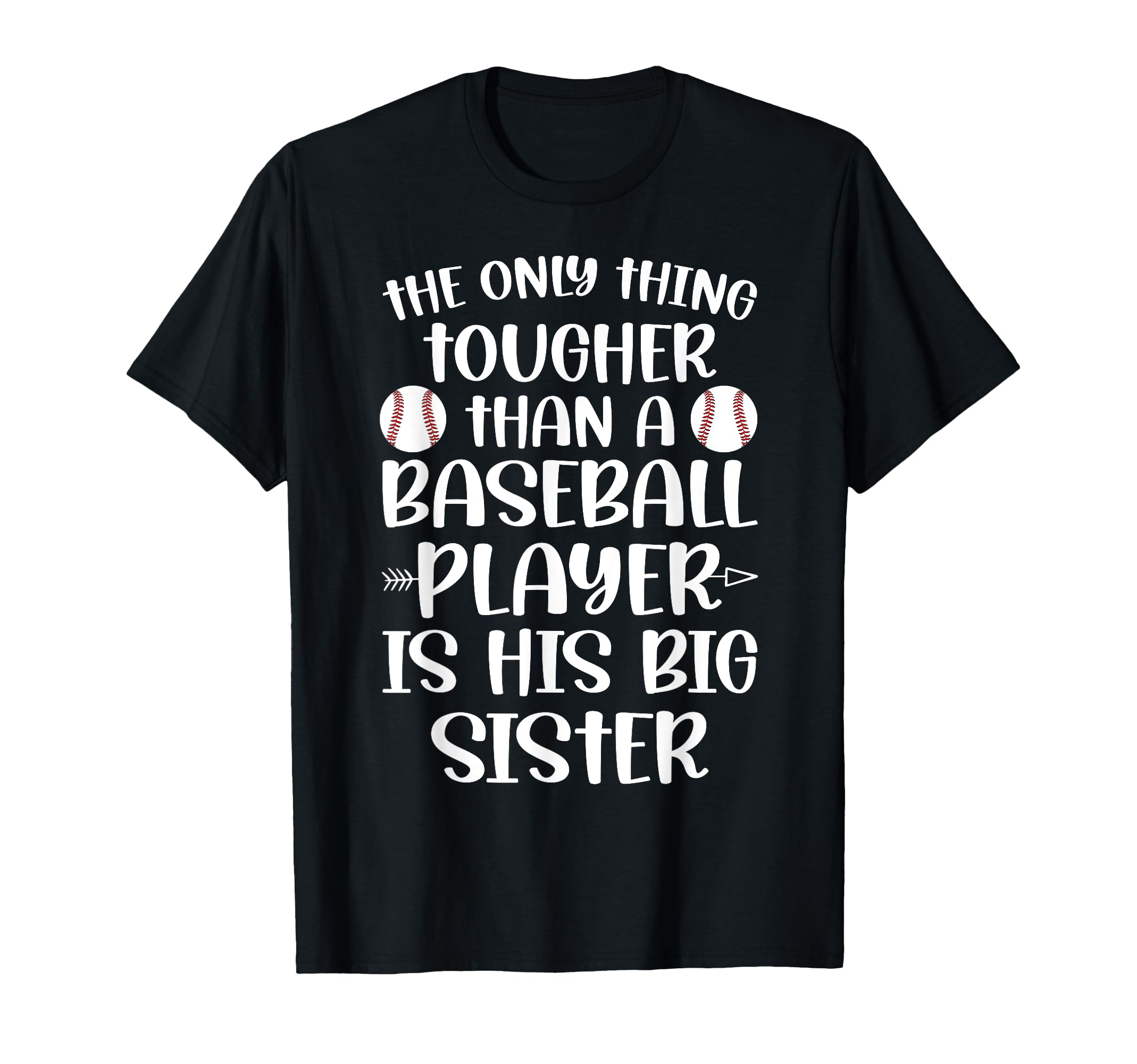 Big Sister Baseball Sister Baseball T-Shirt - Trendy Graphic Men Women - T-Shirt, Sweatshirt, Hoodie