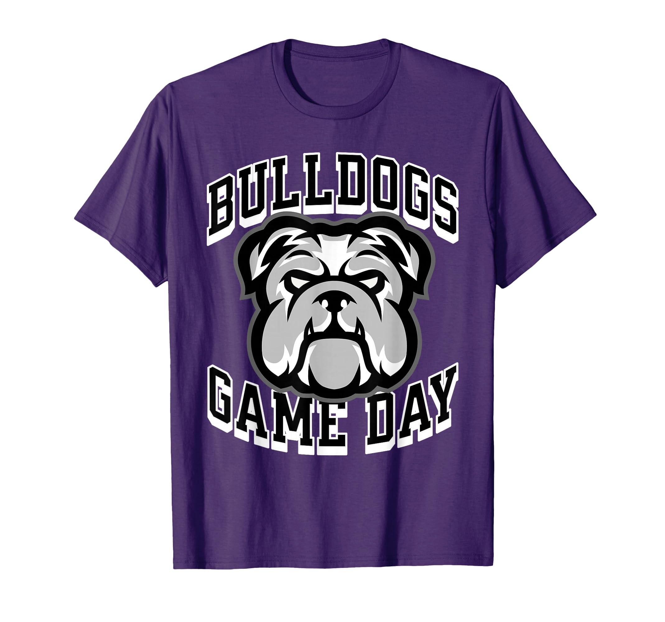 Bulldogs Game Day Sports Baseball T-Shirt - Custom Art Print Unisex - T-Shirt, Sweatshirt, Hoodie