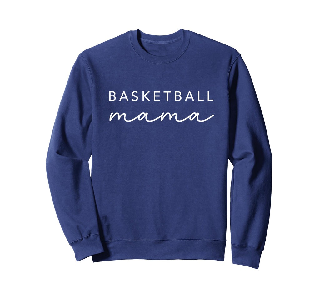 Basketball Mama Womens Trendy Sweatshirt - Casual Everyday Wear for Adults - T-Shirt, Sweatshirt, Hoodie
