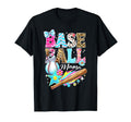 Baseball Mama Supporting Mommy Mothers T-Shirt - Unique Graphic Men Women - T-Shirt, Sweatshirt, Hoodie