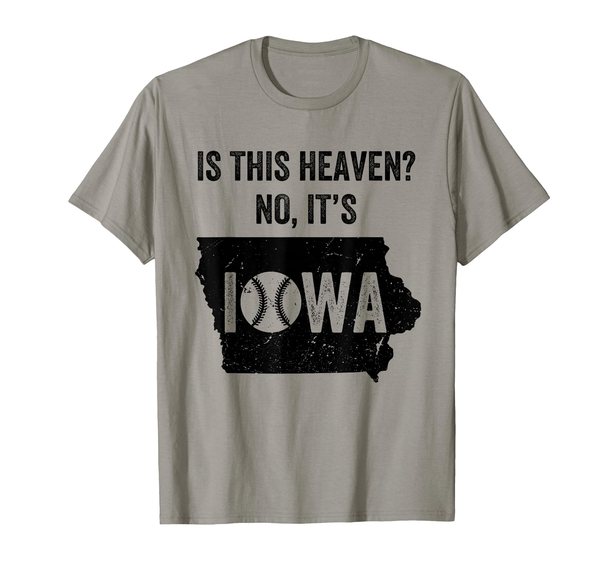 Is This Heaven No Its Iowa Field T-Shirt - Minimalist Print Unisex - T-Shirt, Sweatshirt, Hoodie