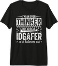 Overthinker Humor Sarcastic Quote Designs - Adult & Kids T-Shirts, Sweatshirts & Hoodies apparel design preview 1