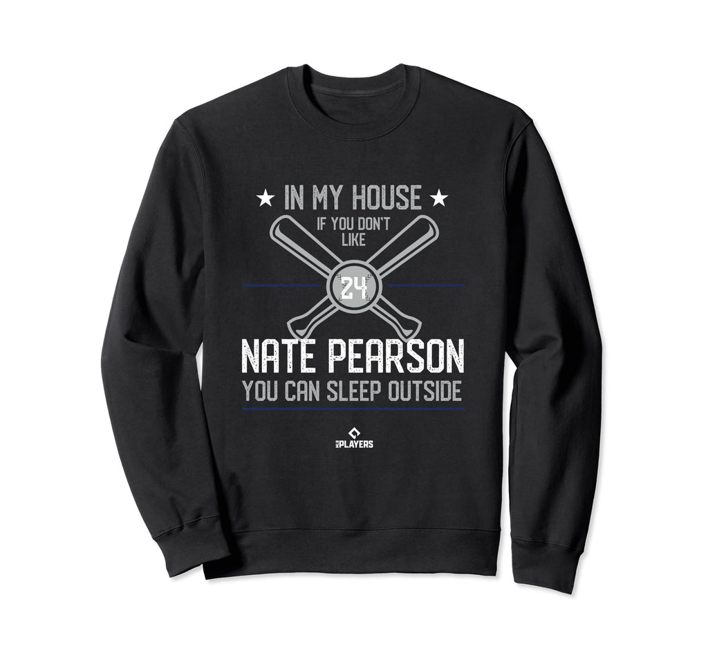 My House Nate Pearson Funny Sweatshirt - Minimalist Print Men Women - T-Shirt, Sweatshirt, Hoodie