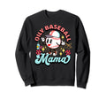 Oily Baseball Mama Oils Mom Sweatshirt - Fun Novelty Design for Adults - T-Shirt, Sweatshirt, Hoodie