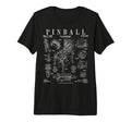 Pinball Arcade Gaming Machine Gamer T-Shirt - Minimalist Print Men Women - T-Shirt, Sweatshirt, Hoodie