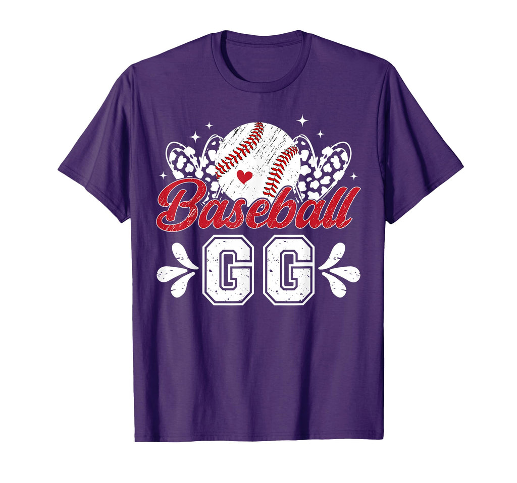 Baseball Gg Grandma Gg Baseball T-Shirt - Aesthetic Graphic Men Women - T-Shirt, Sweatshirt, Hoodie