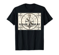 Old Tv Test Pattern Please Stand T-Shirt - Fun Novelty Design Men Women - T-Shirt, Sweatshirt, Hoodie