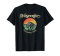 Yosemite National Park Sixties Vibe Half T-Shirt - Minimalist Print Unisex - T-Shirt, Sweatshirt, Hoodie