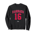 Travis D Arnaud Atlanta Baseball Sweatshirt - Minimalist Print Men Women - T-Shirt, Sweatshirt, Hoodie