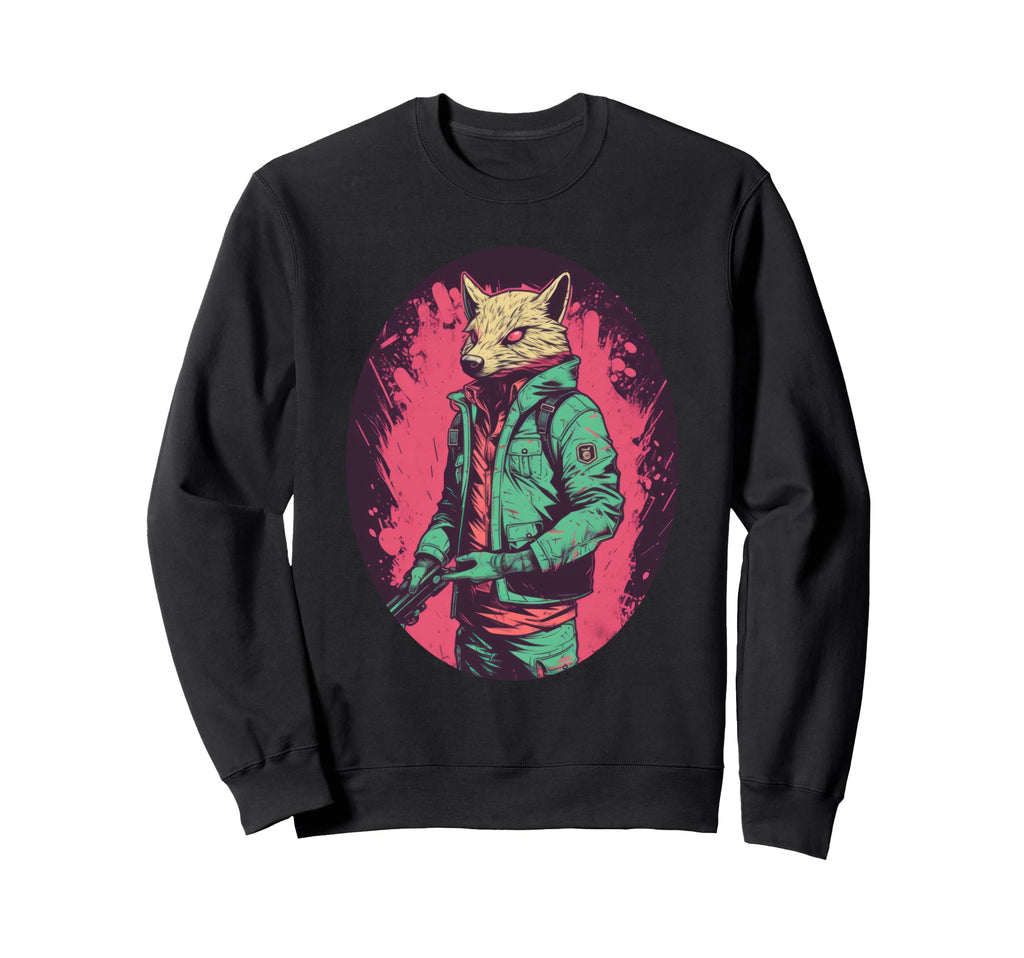 Street Badger Art Urban Outrun Sweatshirt - Unique Graphic Unisex - T-Shirt, Sweatshirt, Hoodie