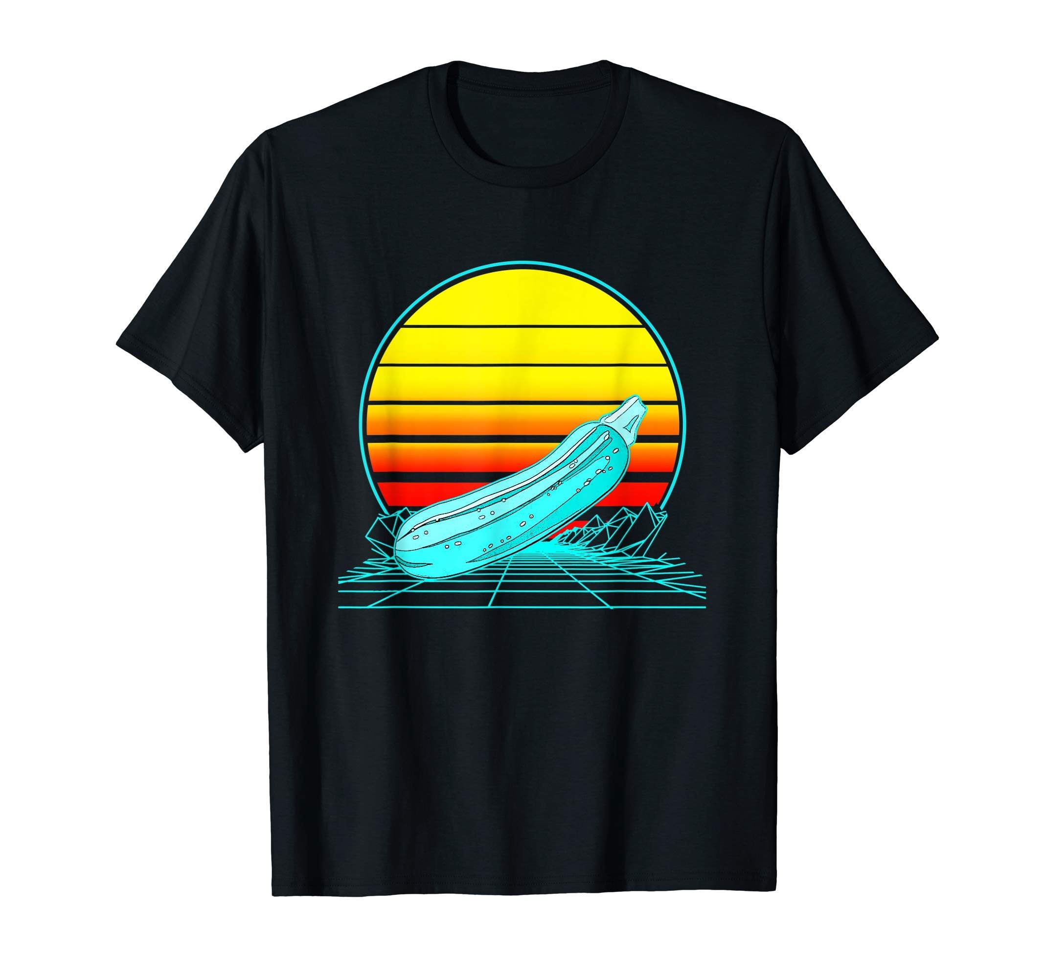 Sunset Zucchini T-Shirt - Trendy Graphic Men Women - T-Shirt, Sweatshirt, Hoodie