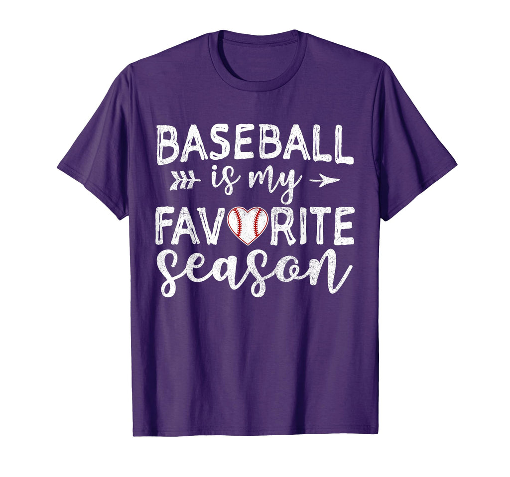 Baseball Is My Favorite Season T-Shirt - Aesthetic Graphic Men Women - T-Shirt, Sweatshirt, Hoodie