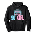 90S Nostalgia Boombox Radio Hoodie - Aesthetic Graphic for Adults - T-Shirt, Sweatshirt, Hoodie