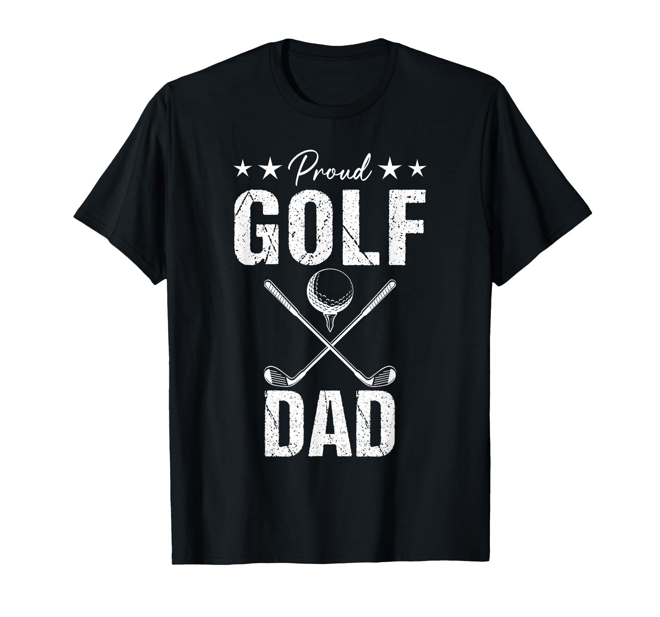 Proud Golf Dad Game Day Sports T-Shirt - Fun Novelty Design for Adults - T-Shirt, Sweatshirt, Hoodie