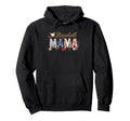 Fun Baseball Mama Sport Fans Hoodie - Aesthetic Graphic Men Women - T-Shirt, Sweatshirt, Hoodie