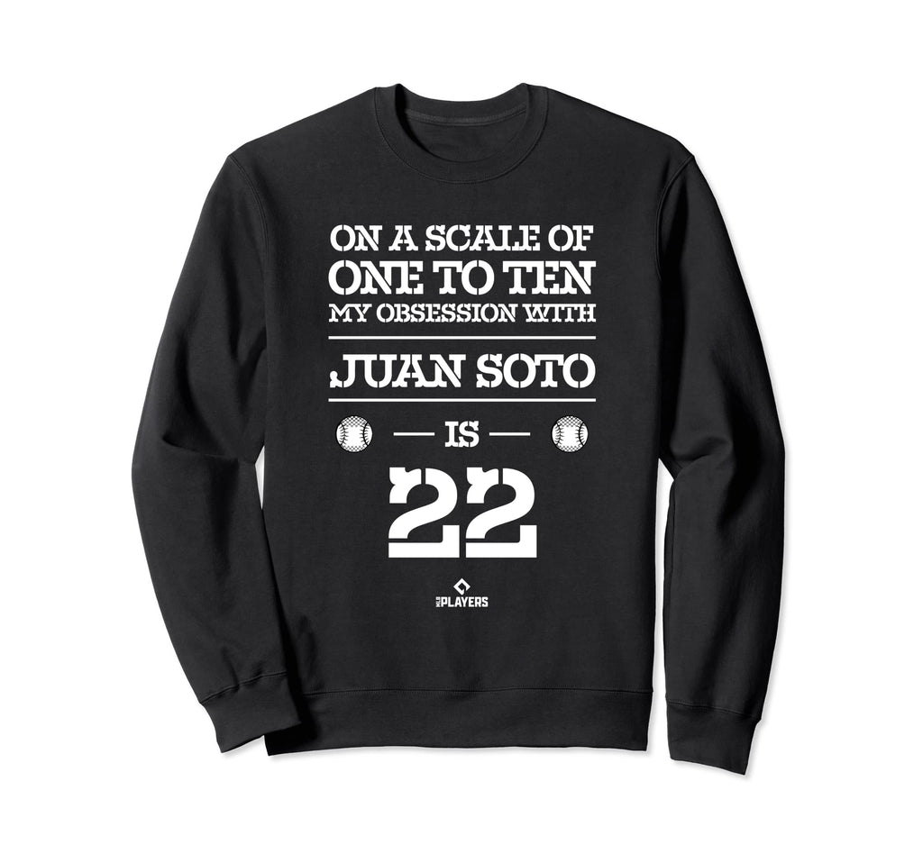 Juan Soto Obsession Mlbpa Washington Sweatshirt - Unique Graphic Men Women - T-Shirt, Sweatshirt, Hoodie
