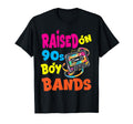 Raised 90S Bands Nostalgia Love T-Shirt - Trendy Graphic for Adults - T-Shirt, Sweatshirt, Hoodie