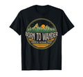 Born To Wander Americas National T-Shirt - Aesthetic Graphic for Adults - T-Shirt, Sweatshirt, Hoodie