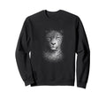 Leopard Wildlife 90S Washout Sweatshirt - Fun Novelty Design Men Women - T-Shirt, Sweatshirt, Hoodie