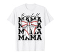 Womens Baseball Mama Coquette Bow Baseball T-Shirt - Graphic Print Unisex - T-Shirt, Sweatshirt, Hoodie