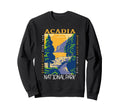 Acadia National Park Otter Cliff Sweatshirt - Unique Graphic for Adults - T-Shirt, Sweatshirt, Hoodie