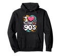 I Love 90S Roller Skates Cassette Hoodie - Novelty Apparel Men Women - T-Shirt, Sweatshirt, Hoodie