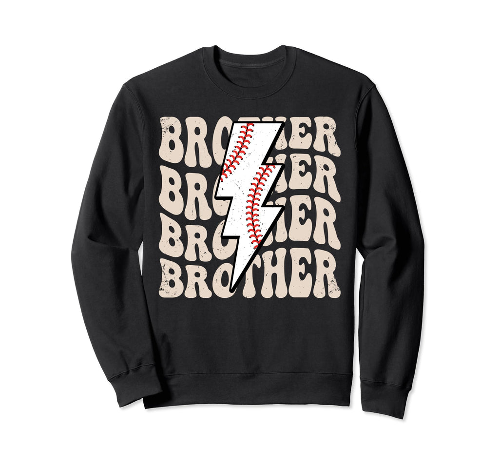 Lightning Groovy Proud Baseball Sweatshirt - Fun Novelty Design Men Women - T-Shirt, Sweatshirt, Hoodie