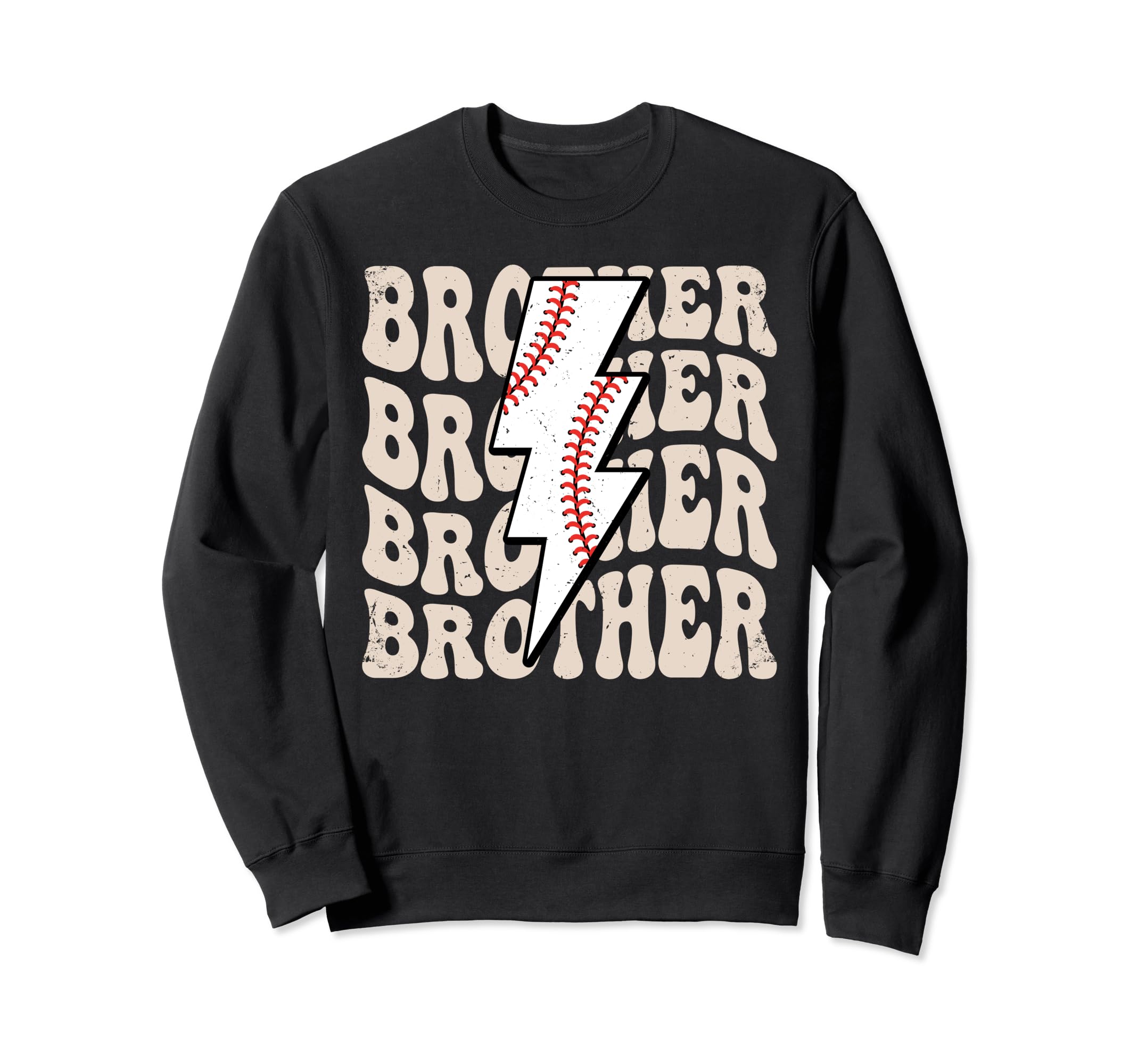Lightning Groovy Proud Baseball Sweatshirt - Fun Novelty Design Men Women - T-Shirt, Sweatshirt, Hoodie