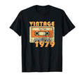 1979 Distressed 40 Birthday Anniversary T-Shirt - Graphic Print for Adults - T-Shirt, Sweatshirt, Hoodie