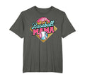 Baseball Mama Home Plate Ice Cream T-Shirt - Aesthetic Graphic for Adults - T-Shirt, Sweatshirt, Hoodie