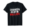 Grandpa Ballers Proud Soccer T-Shirt - Aesthetic Graphic Men Women - T-Shirt, Sweatshirt, Hoodie