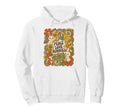 Peace Love Bunnies Groovy Rabbit Flower Hoodie - Custom Art Print Unisex - T-Shirt, Sweatshirt, Hoodie