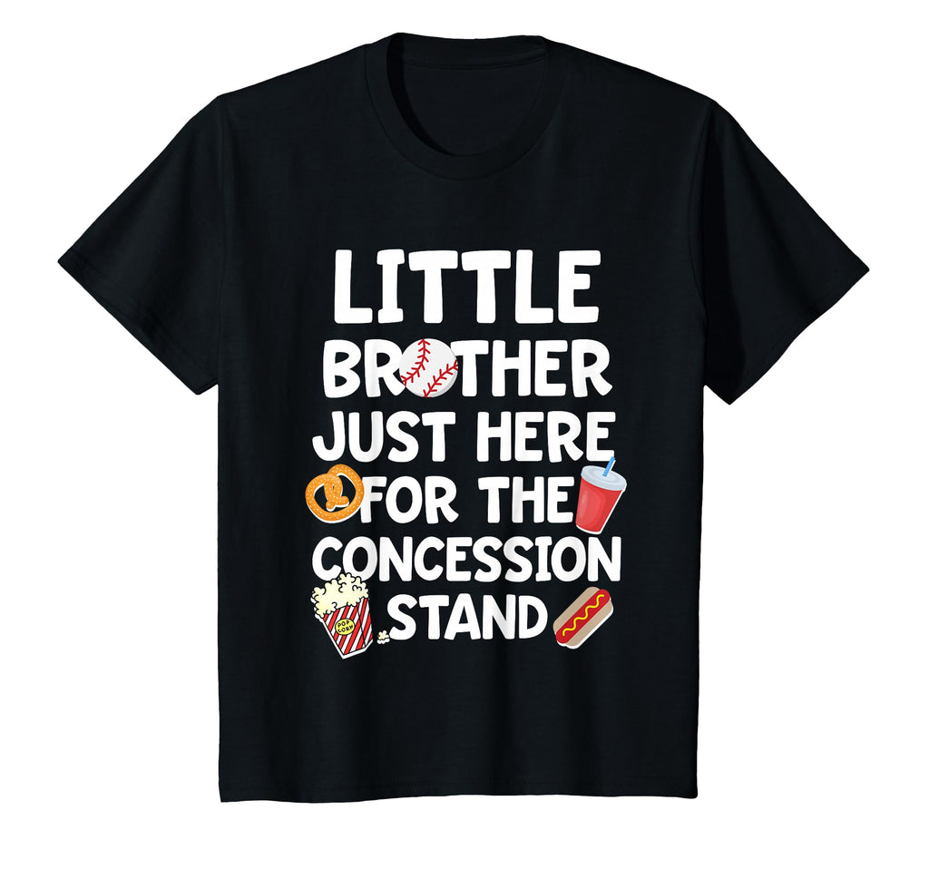 Little Brother Baseball Here T-Shirt - Aesthetic Graphic for Adults - T-Shirt, Sweatshirt, Hoodie