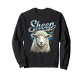 Sheep 90S Funny Sheep 80S Farm Sweatshirt - Unique Graphic Men Women - T-Shirt, Sweatshirt, Hoodie