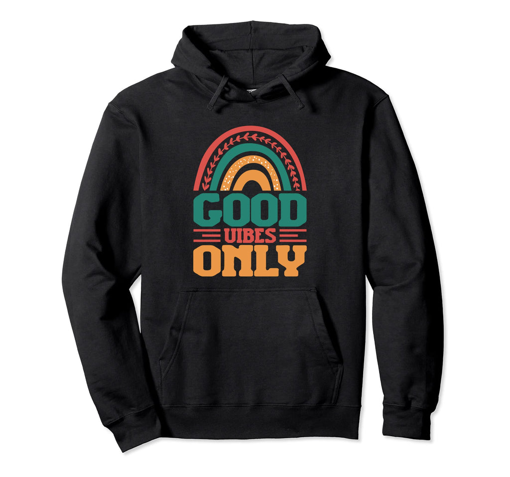 Colorful Good Vibes 70S Designoutfit Hoodie - Graphic Print for Adults - T-Shirt, Sweatshirt, Hoodie