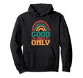 Colorful Good Vibes 70S Designoutfit Hoodie - Graphic Print for Adults - T-Shirt, Sweatshirt, Hoodie