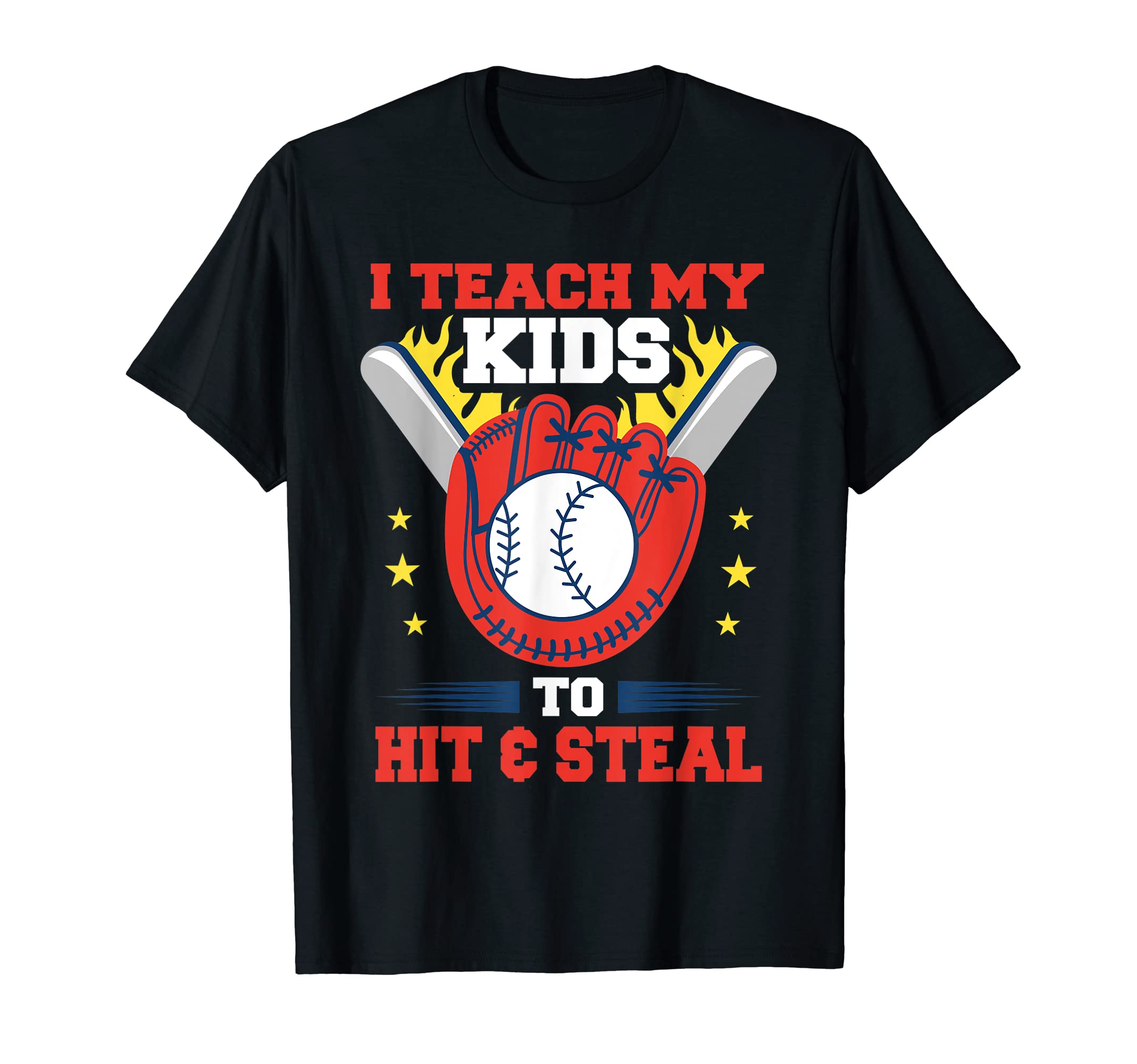 Funny Baseball Dad T-Shirt - Novelty Apparel Unisex - T-Shirt, Sweatshirt, Hoodie