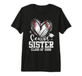 Senior Sister Class 2026 Baseball T-Shirt - Streetwear Style Men Women - T-Shirt, Sweatshirt, Hoodie
